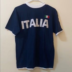 Women’s or Men’s Italia t shirt small